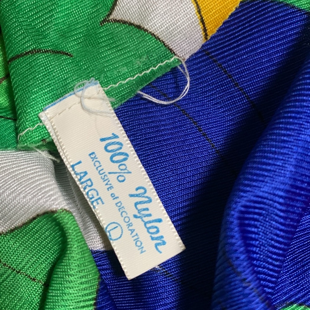 🚫SOLD🚫Vintage Hawaiian Maxi Dress Size M/L - Picture 8 of 9
